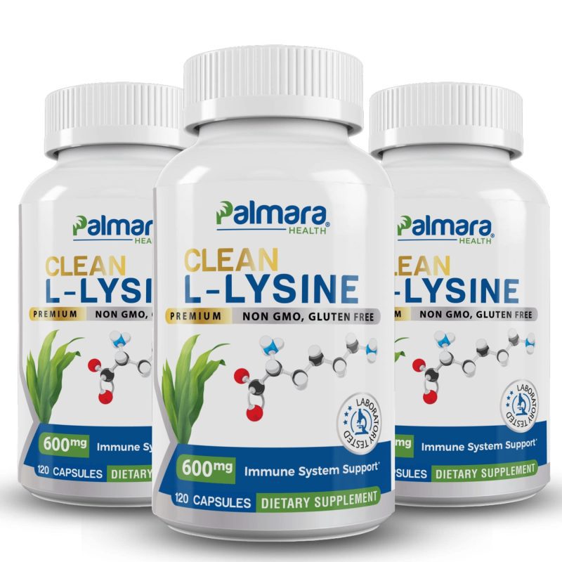 Clean L Lysine 3 Pack Palmara Health min