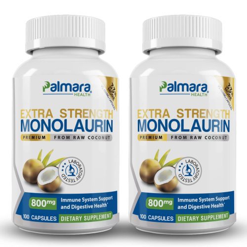 Extra Strength Monolaurin 2 Pack Palmara Health min