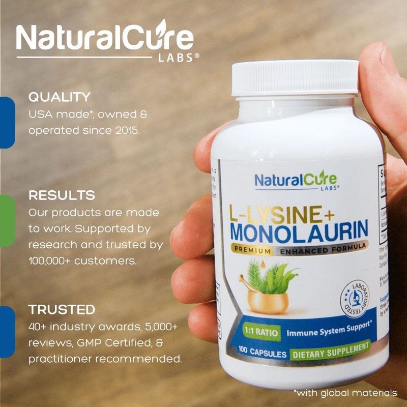 NCL L Lysine Monolaurin 1 min